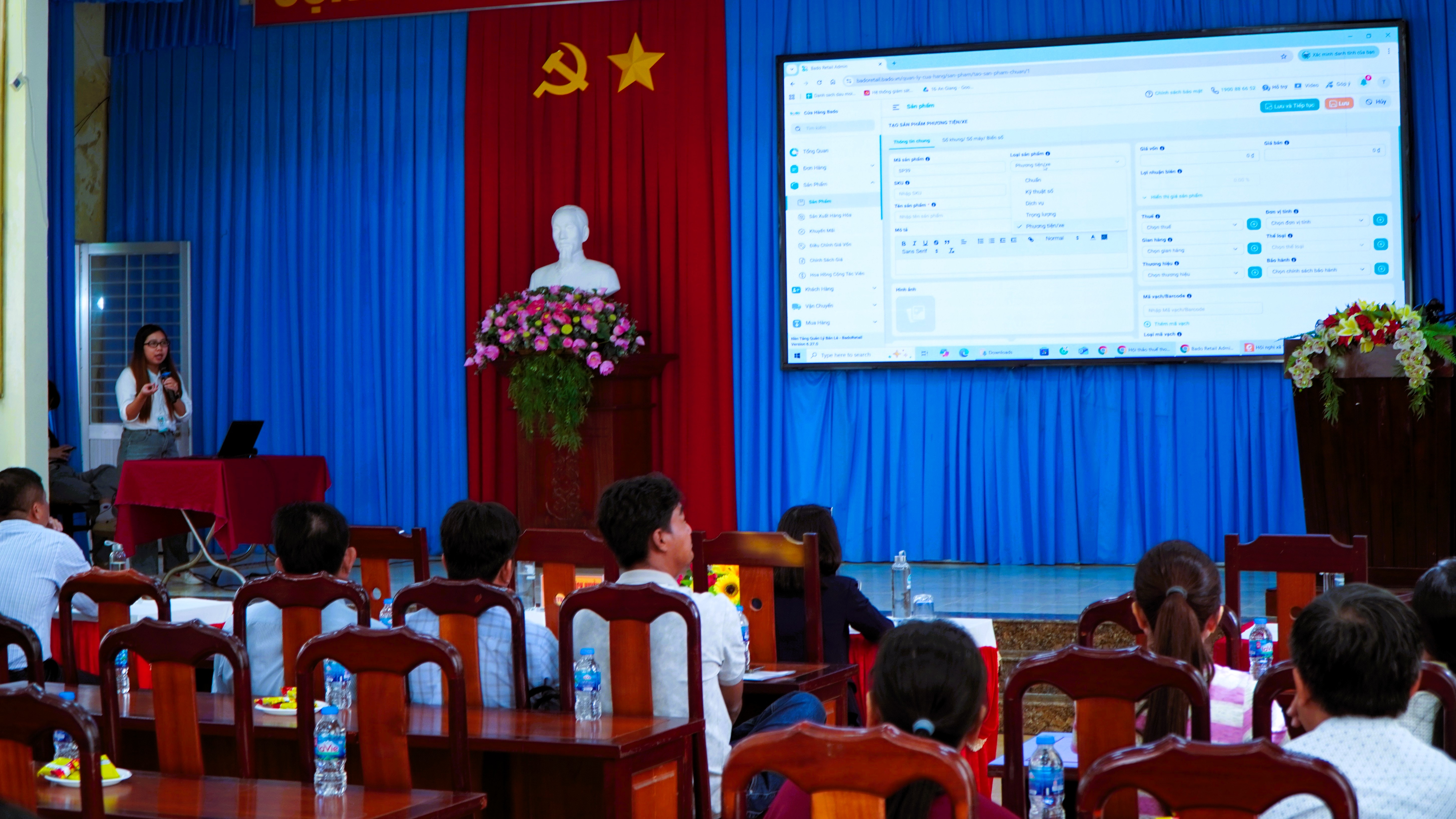 Thoại Sơn đẩy mạnh chuyển đổi số cho hộ kinh doanh cùng Bado
